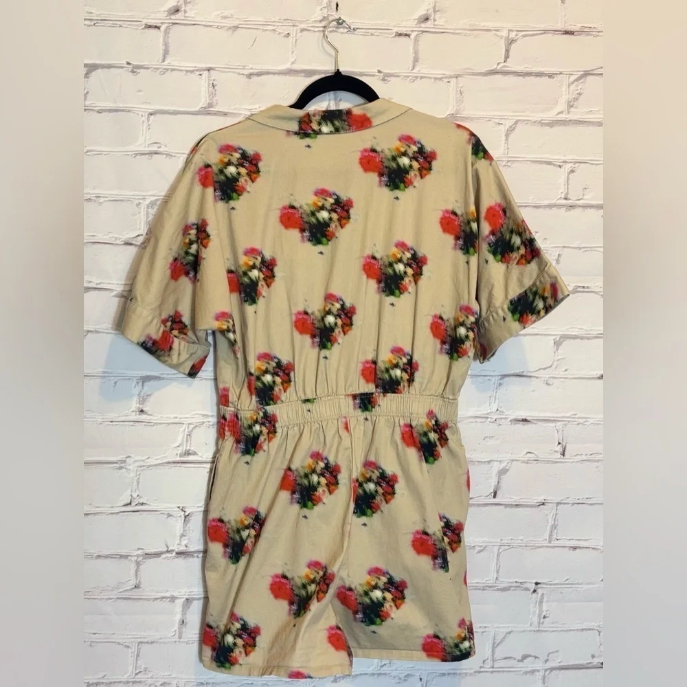 Adam Lippes x RTR Blurry Floral Romper Size 10 - Picture 5 of 8